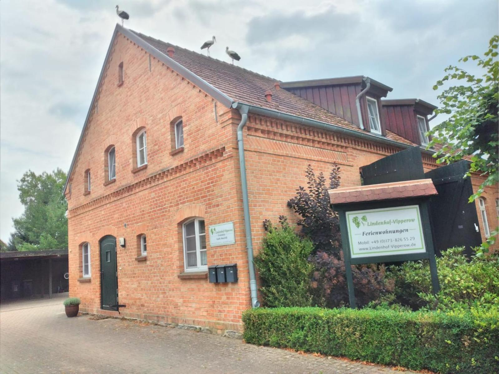 Lindenhof, Wohnung 1, Giebel Vipperow 외부 사진